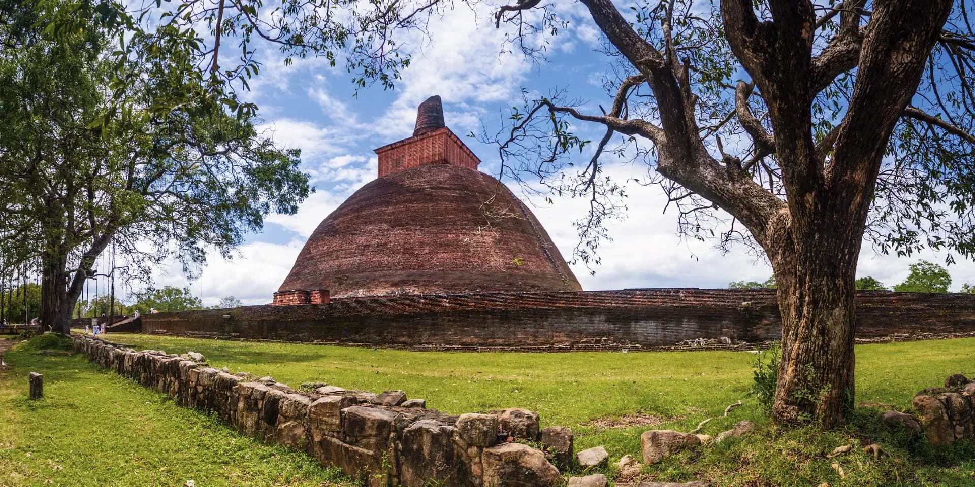Jetavanarama Dagoba at Anuradhapura sacred city